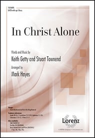 In Christ Alone SATB choral sheet music cover Thumbnail